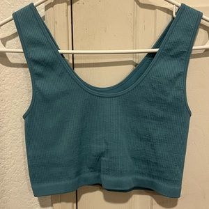 Blue ribbed crop